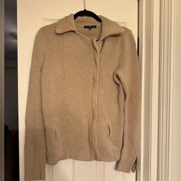 Gap Thick Zip Up Sweater Size L - Picture 1 of 7